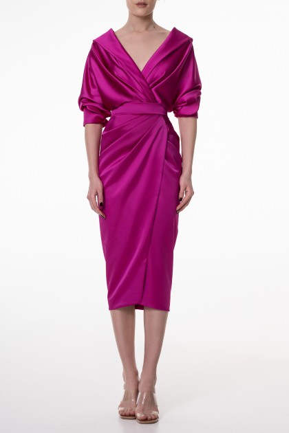 ANGELINA FUCHSIA DRESS