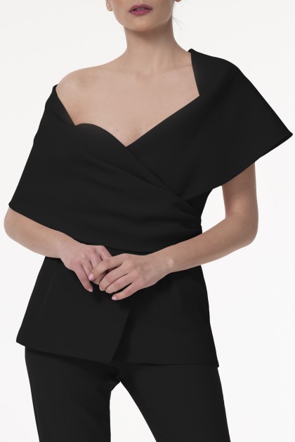 KAVYA CREPE BLACK TOP